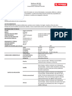 Rethane HB 555 Componente A - PUEB Componente B - Catalizador PUCA700