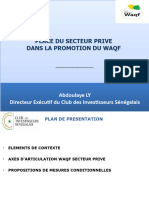 Waqf Et Secteur Prive