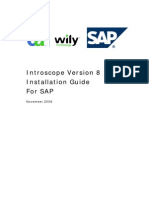 Introscope Version 8 Installation Guide For Sap: November 2008