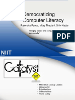 Democratizing Computer Literacy: Rajendra Pawar, Vijay Thadani, Shiv Nadar