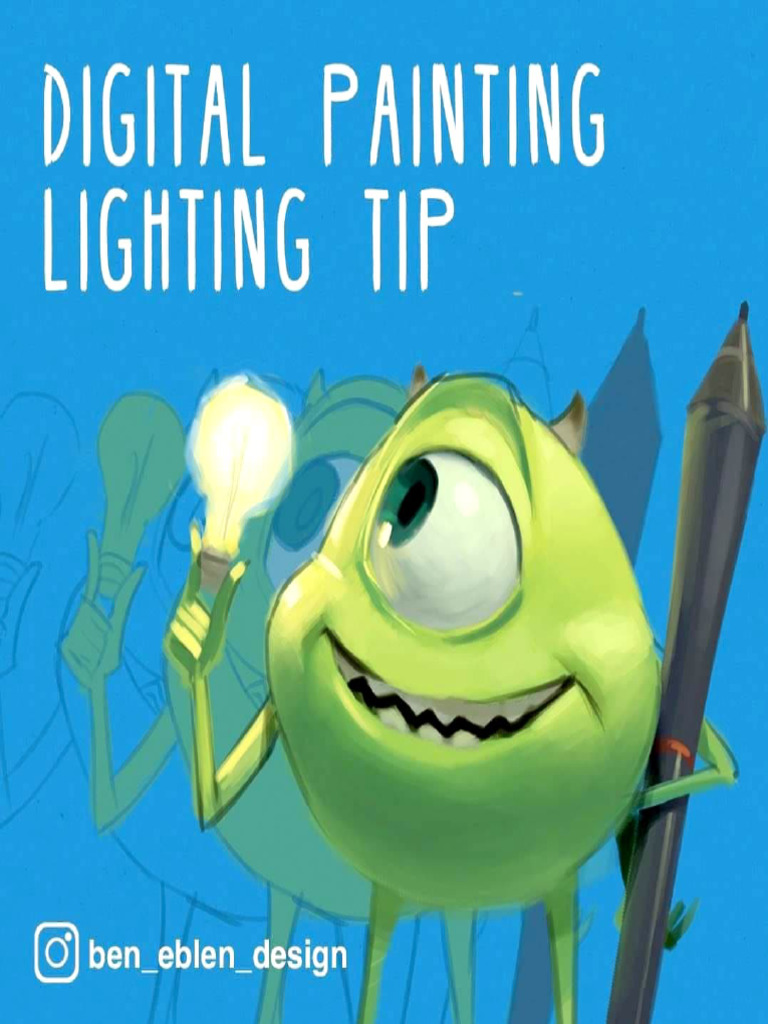 Digital Painting Lighting Tips | PDF