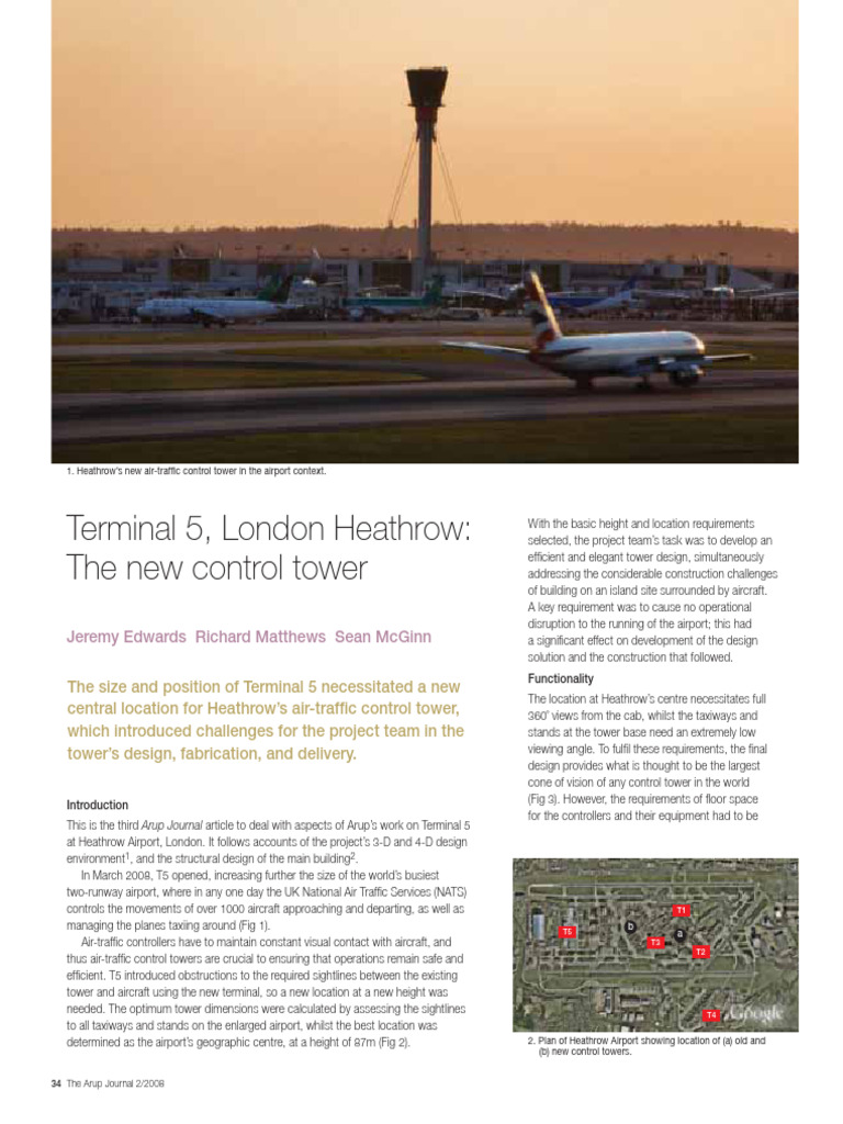 Heathrow's New Air Traffic Control Tower | PDF | Elevator | Civil ...