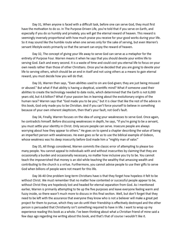 Day31 40 Uts | PDF | Religion & Spirituality