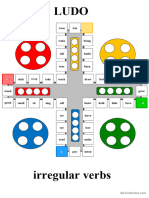 Ludo Game - Irregular Verbs Review