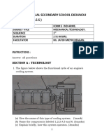 Mechanical Technology Form 5 Evaluation