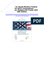 Test Bank For South Western Federal Taxation 2015 Corporations Partnerships Estates and Trusts 38 e 38th Edition