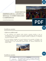 Responsabilidad Social, Licencia Social y Comunidades Campesinas PDF