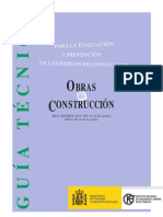 evaluacion y prevencion riesgos obras de construccion