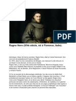 (FR) Ragno Nero (XVIe Siècle, Né À Florence, Italie)