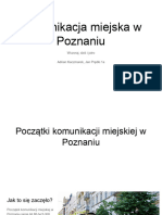 Komunikacja Miejska W Poznaniu 20w0