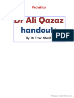 DR Ali Qazaz Handouts