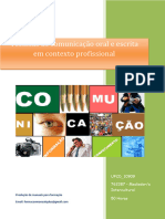 UFCD_10909_Técnicas de Comunicação Oral e Escrita Em Contexto Profissional_índice