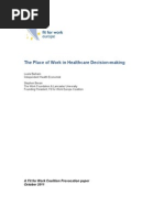 Download The Place of Work in Healthcare Decision Making by Fit for Work Europe SN69711561 doc pdf