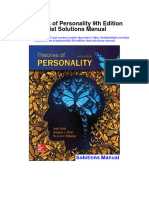Theories of Personality 9th Edition Feist Solutions Manual