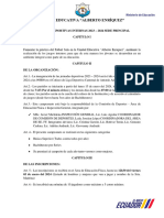 Unidad Educativa "Alberto Enríquez": Jornadas Deportivas Internas 2023 - 2024 Sede Principal Capitulo I Objetivo