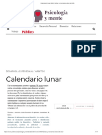 Calendario Lunar 2024 - Fechas y Momentos Clave Del Año