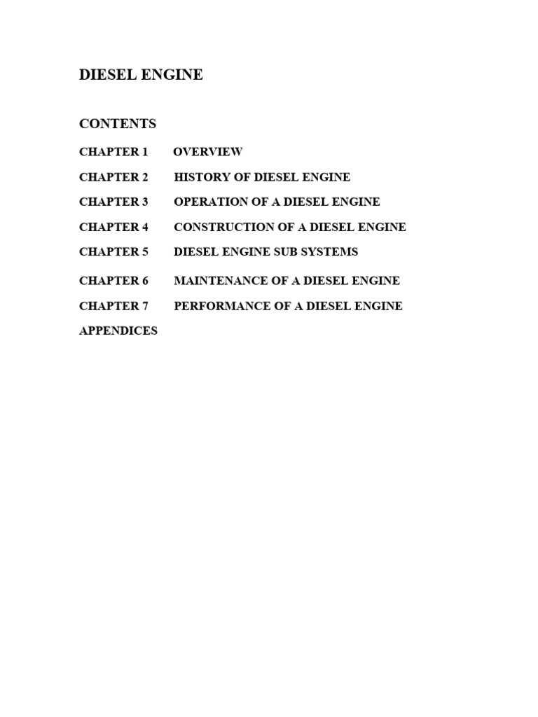 BOOK ON DIESEL ENGINE-print 211113 | PDF