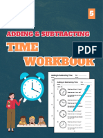 Adding and Subtracting Time Workbook Level 5