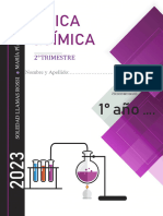 1° Año Física Química - 2do Trimestre