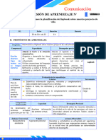 4° - Sesión - de - Aprendizaje 5 Sem.2-Exp.7-Com