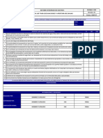 SSOMA-F-023 Check List para Excavaciones y Apertura de Zanjas