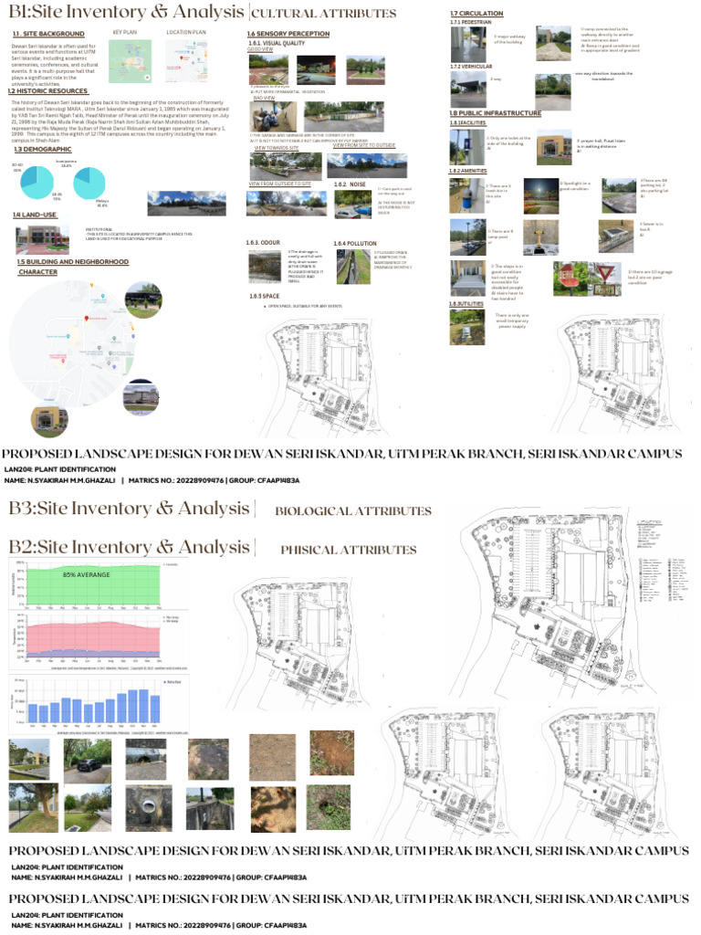 Landscape Design for Dewan Seri Iskandar | PDF