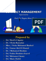 Conflict Management: Prof. DR: Nagwa Abou Elenin