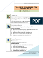 Modul 03 Pola Hidup Sesuai Kode Etik Profesi Polri