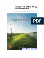 Physical Science 11th Edition Tillery Solutions Manual