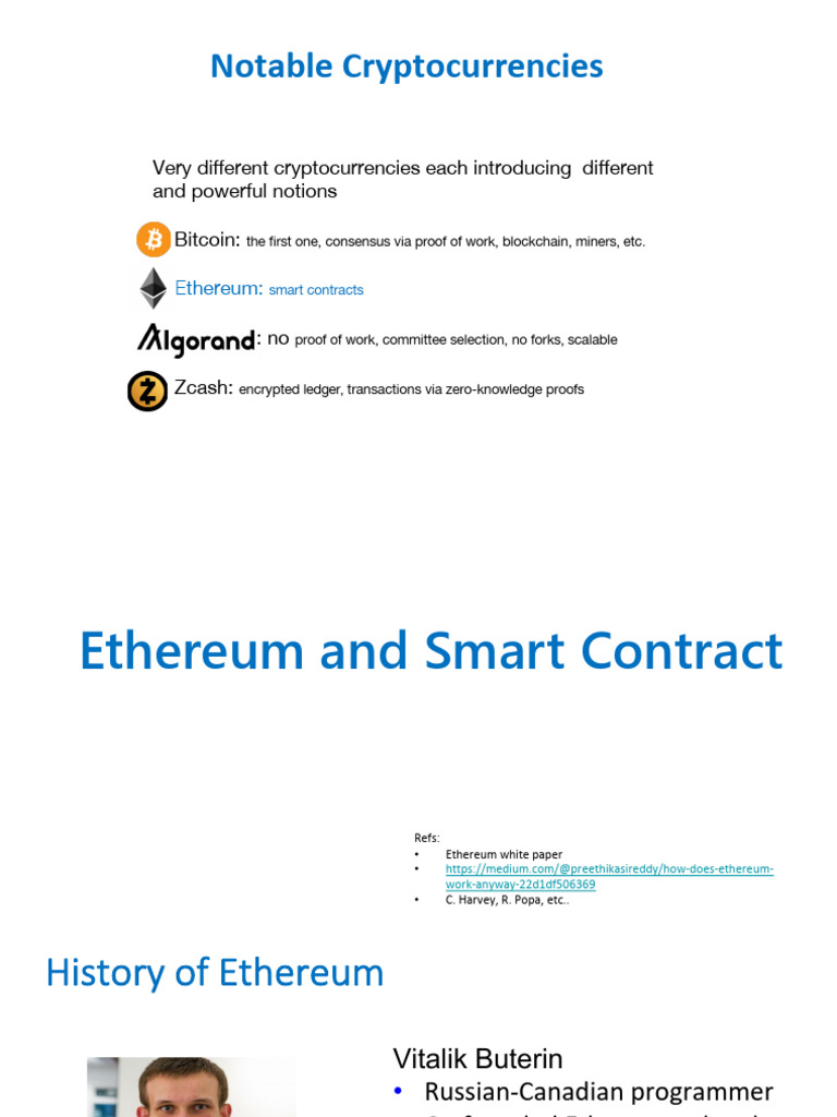 11-Ethereum and Smart Contract | PDF | Computer Programming | Secure ...