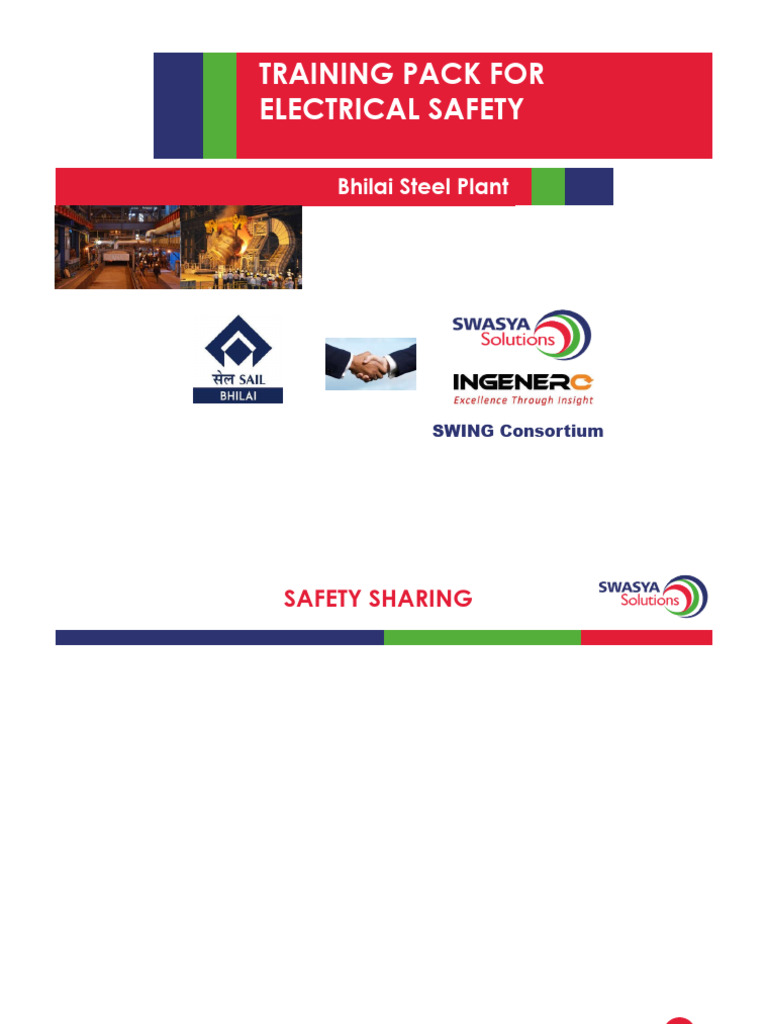 Electrical Safety Training Overview | PDF | Burn | High Voltage