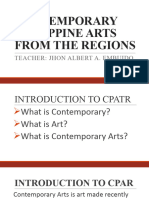 Contemporary Philippine Arts From The Regions