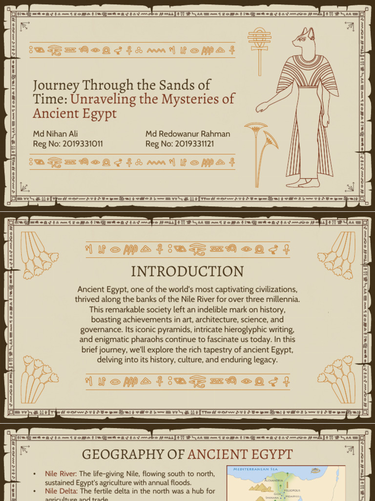 Ancient History of Egypt | PDF