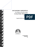 Chinantec, Palantla_ Diccionario Chinanteco de La Diáspora Del Pueblo Antiguo de San Pedro Tlatepuzco, (Anderson and Merrifield, 2007)