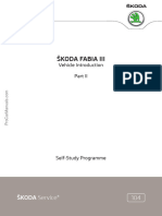 SSP 104 Skoda Fabia III Vehicle Introduction Part II