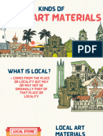 Kinds of Local Art Materials