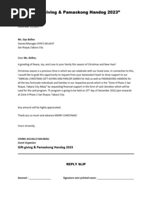 christmas letter