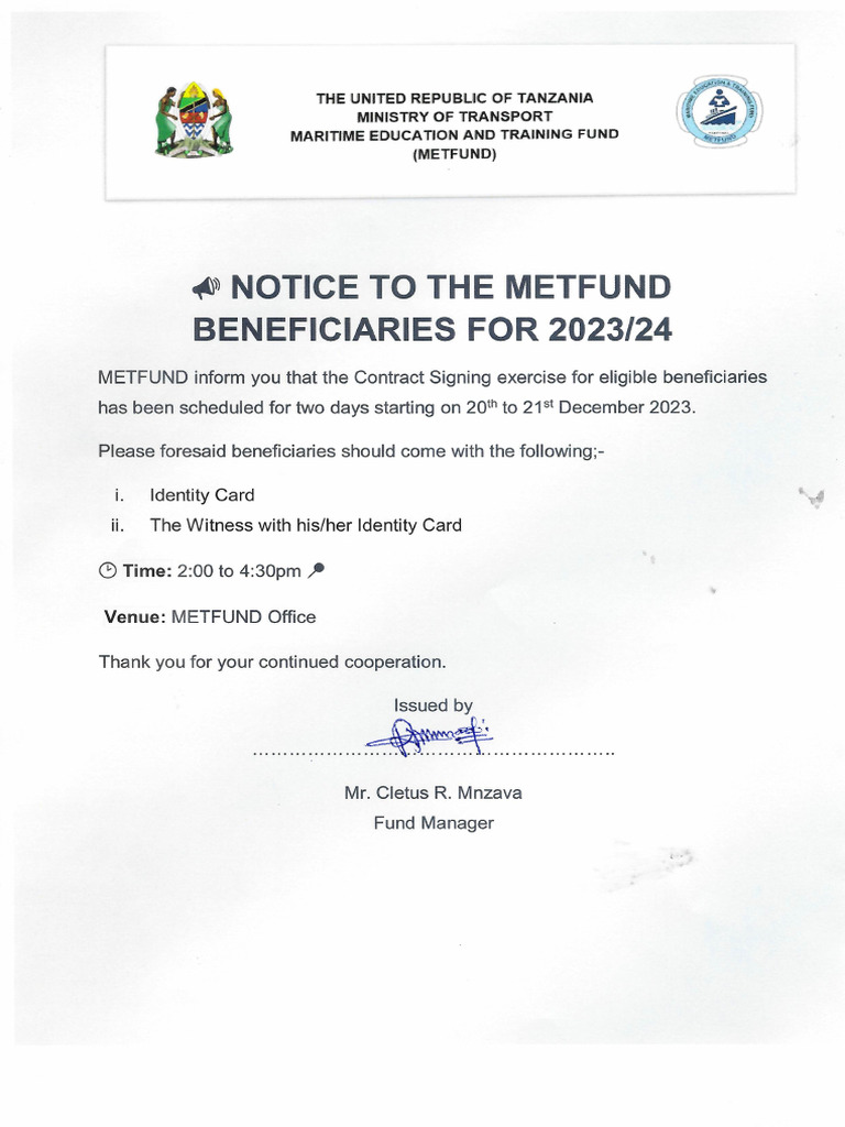 NOTICE | PDF
