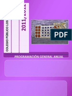 Programación General Anual