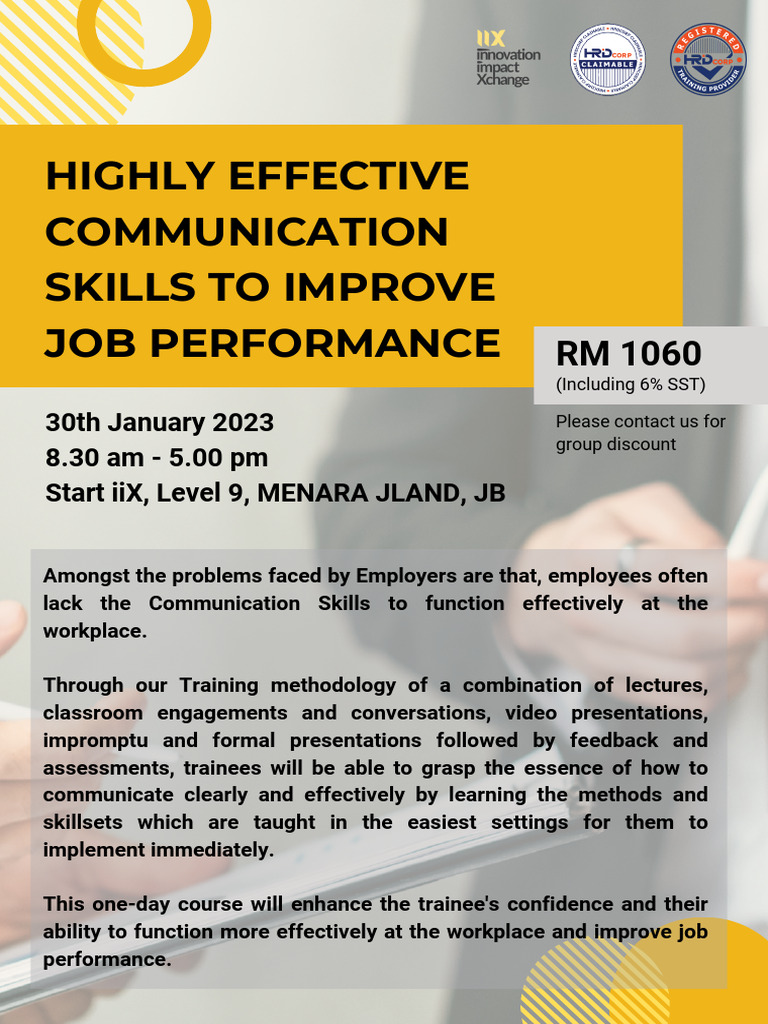 DEVELOPING EFFECTIVE COMMUNICATION SKILLS IN A PROFESSIONAL ENVIRONMENT PDF visual data 4