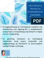 9 ARALIN 5 Mga Kataga o Pahayag Sa Pagpapasidhi NG Damdamin