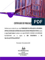 Cap11 - Certificado de Publicação