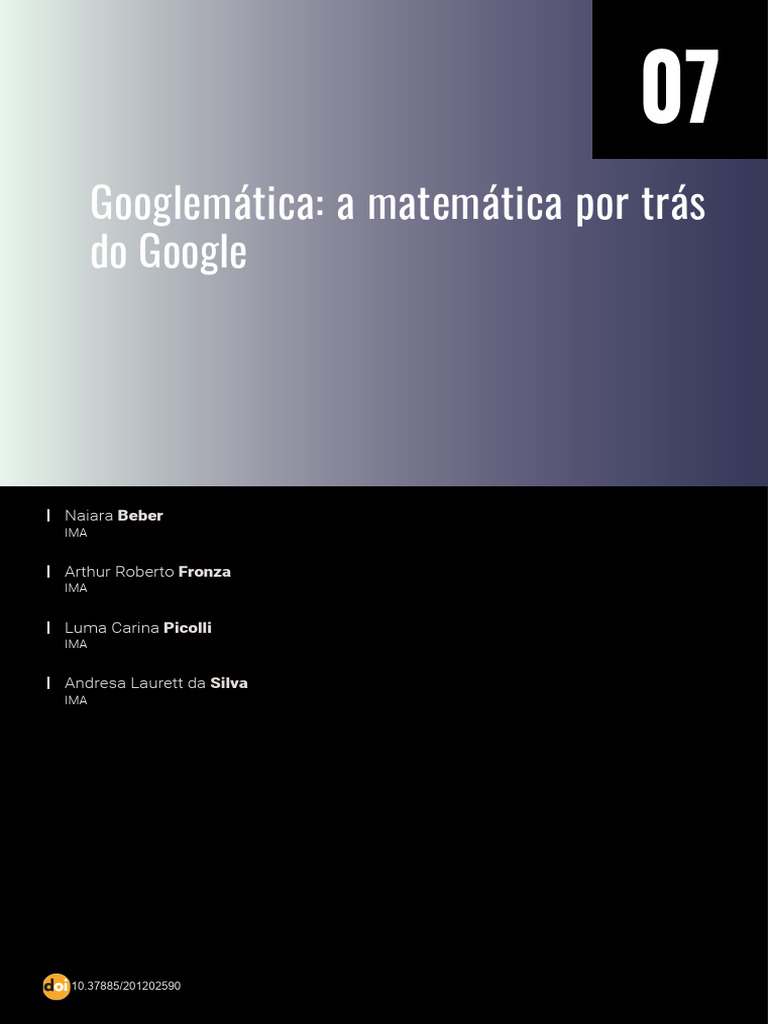 Matemática do Google e SEO | PDF | Computadores