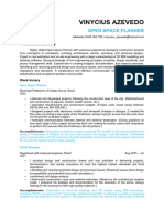 CV VInycius Open Space Planner