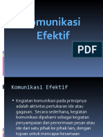 Komunikasi Efektif Sangra Juliano P