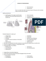 DISEASES OF PERIODONTIUM lesson