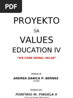 Download Core Moral Value I by Ilongga Vera SN69721076 doc pdf