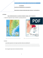 1° Geografia Recueracion de Saberes - Actividades