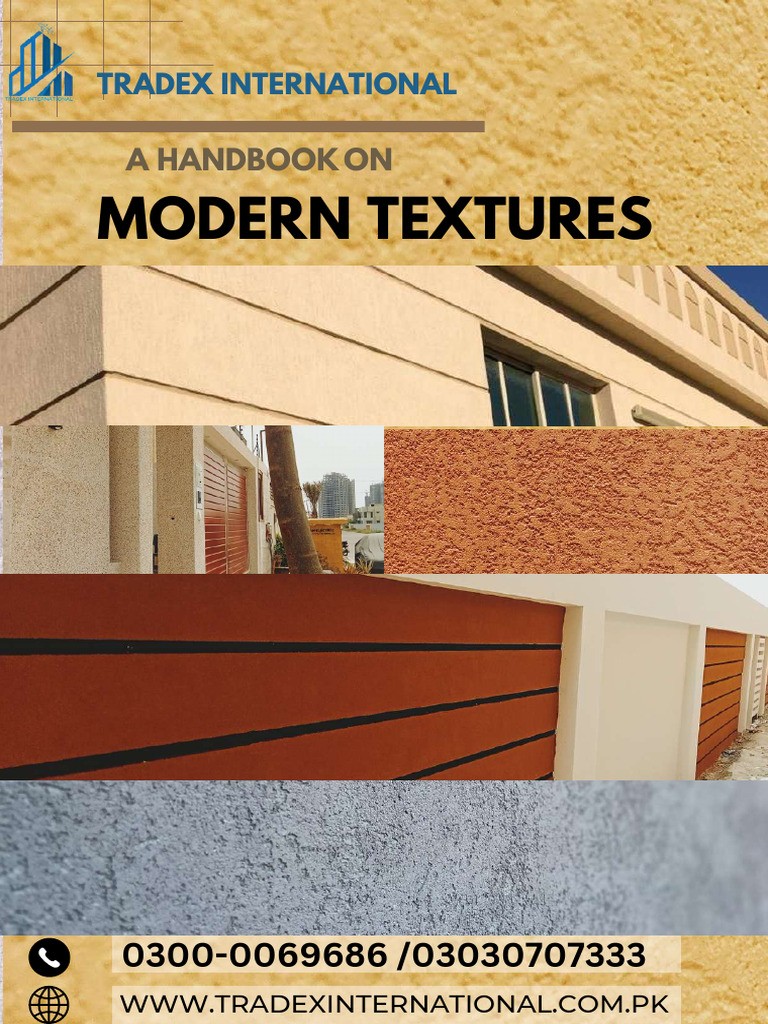 Textures by Tradex International | PDF | Flooring | Plaster