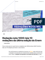 Redações Nota Mil